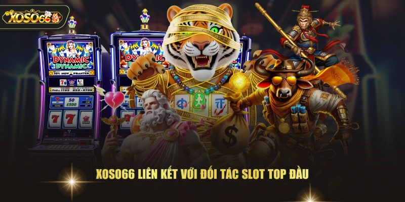 XOSO66 liên kết với đối tác slot top đầu